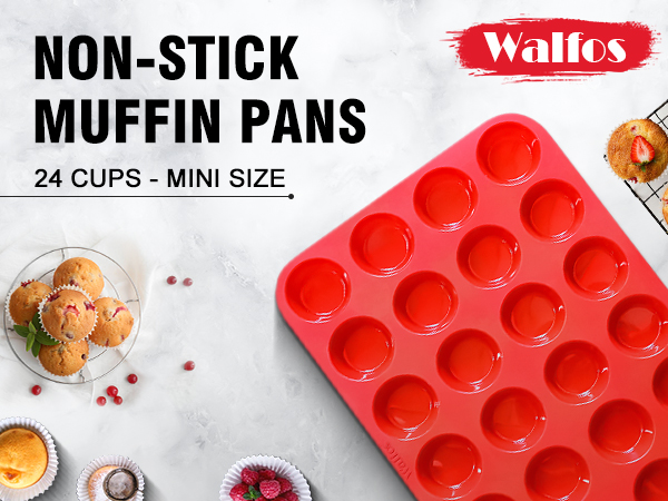 mini muffin pans nonstick 24 mini muffin pan mini muffins pan mini cupcake pans muffin pan mini