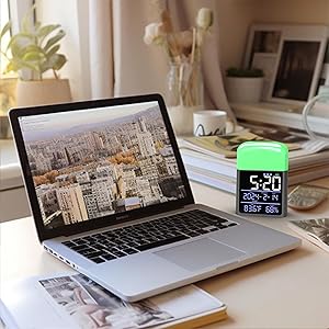 Alarm Clocks for Bedrooms,Digital Clock,... 12 9 Colors Night Light