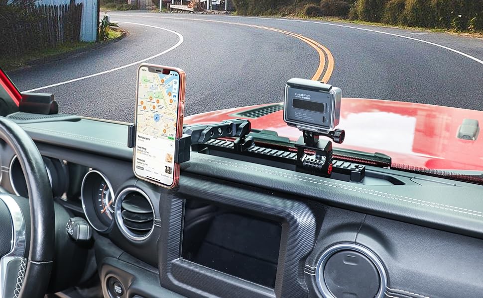 phone holder for jeep dash-mounted holders jeep phone holder