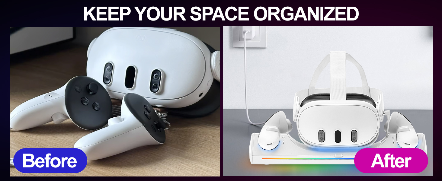 Charging Dock for Meta Quest 3