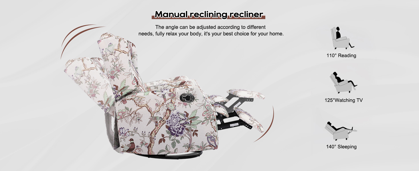 recliner swivel chair