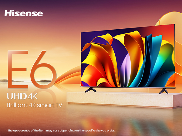 Hisense 50 inch Smart TV UHD 4K E6N-Dolby Vision,Game Mode