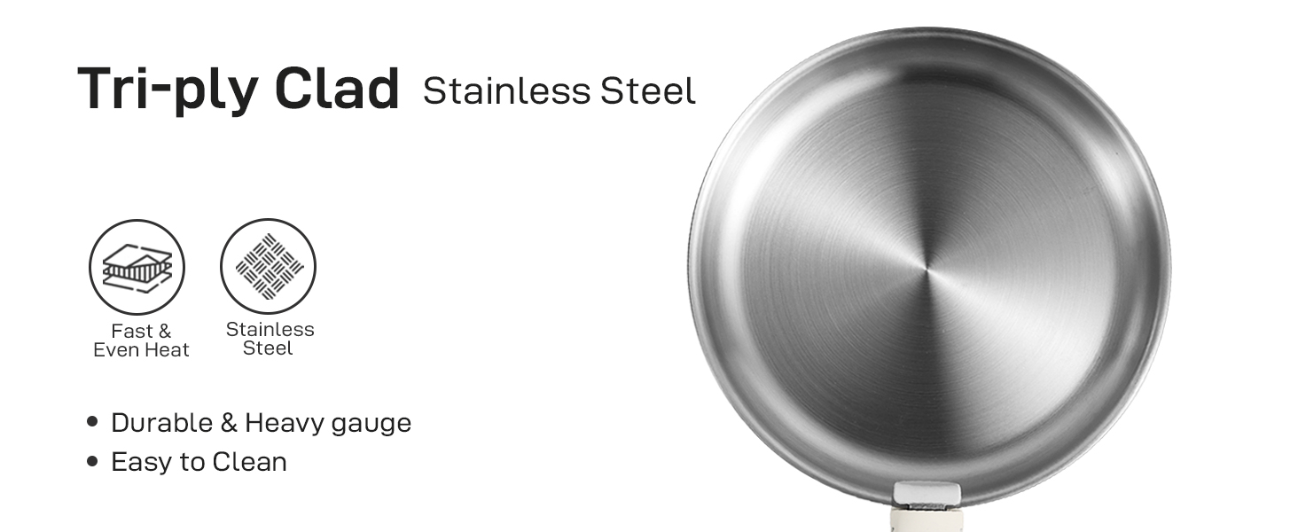 Stainless Steel Pots and Pans Set