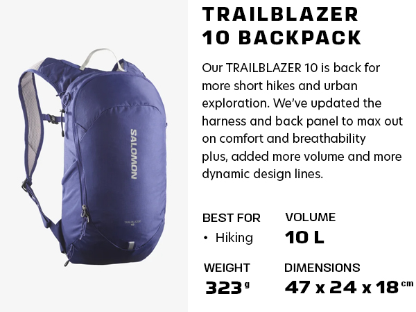 Amazon.com : Salomon Unisex Trailblazer 10, Hiking & Trekking