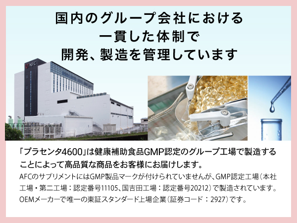 プラセンタ Amazon | (AFC) プラセンタ サプリ プラセンタ4600 30日分 美肌