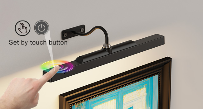 cordless lights for art