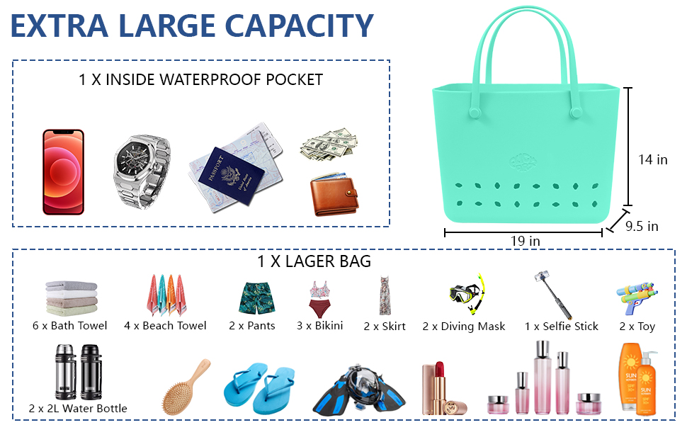 beach tote bag