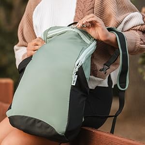 Recycled Backpack; Lightweight Travel; Packable Travel Bag; Water Bottle Pack; Lightweight Bag