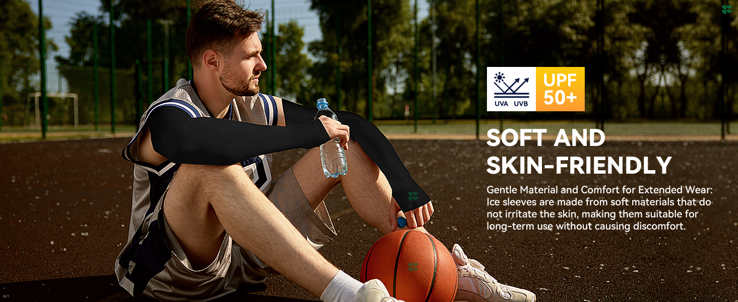 UV Sun Protection Arm Sleeves for Men & Women, UPF 50 Arm Cover for Biking,Cricket,Cycling, Golf
