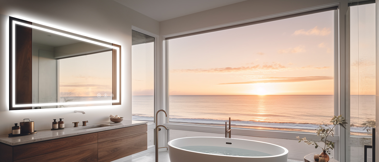 led mirror for bathroom
