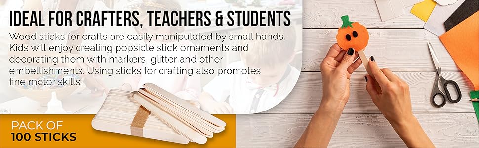 WOOD STICKS FOR CRAFTS