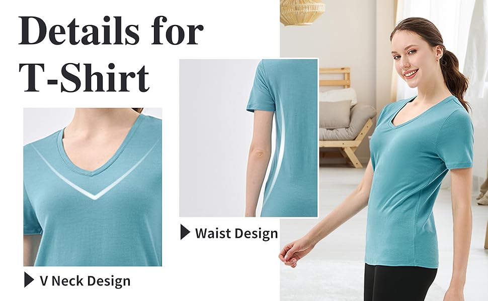 Merinowolle Tshirt