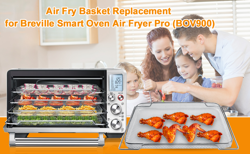 WARDFYT Air Fry Basket Replacement Compatible with Breville