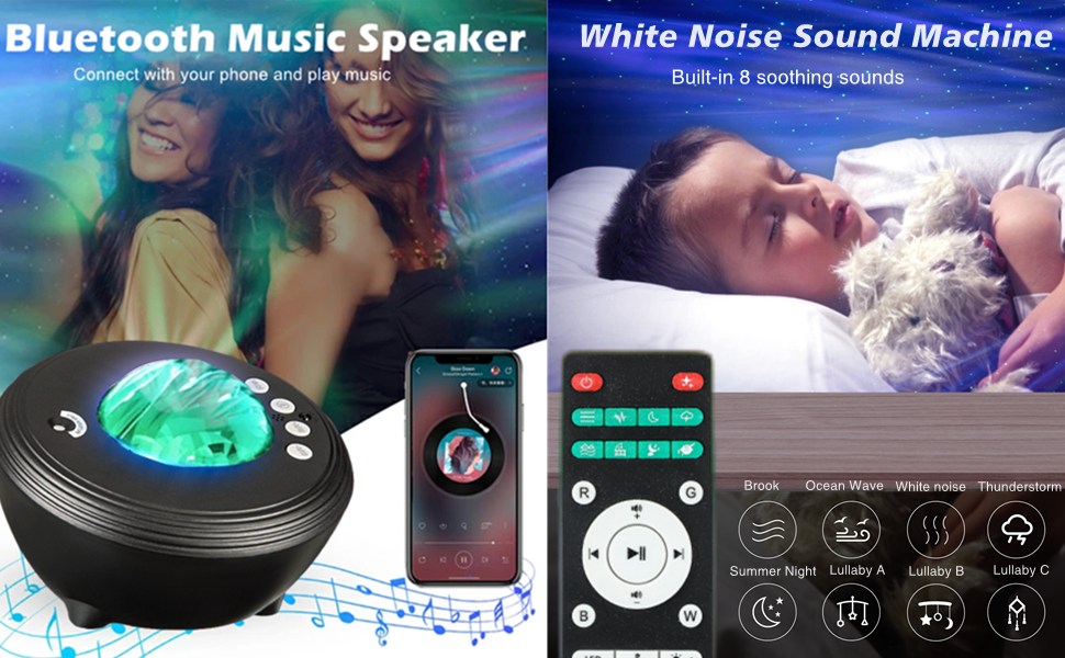 stars projector galaxy light