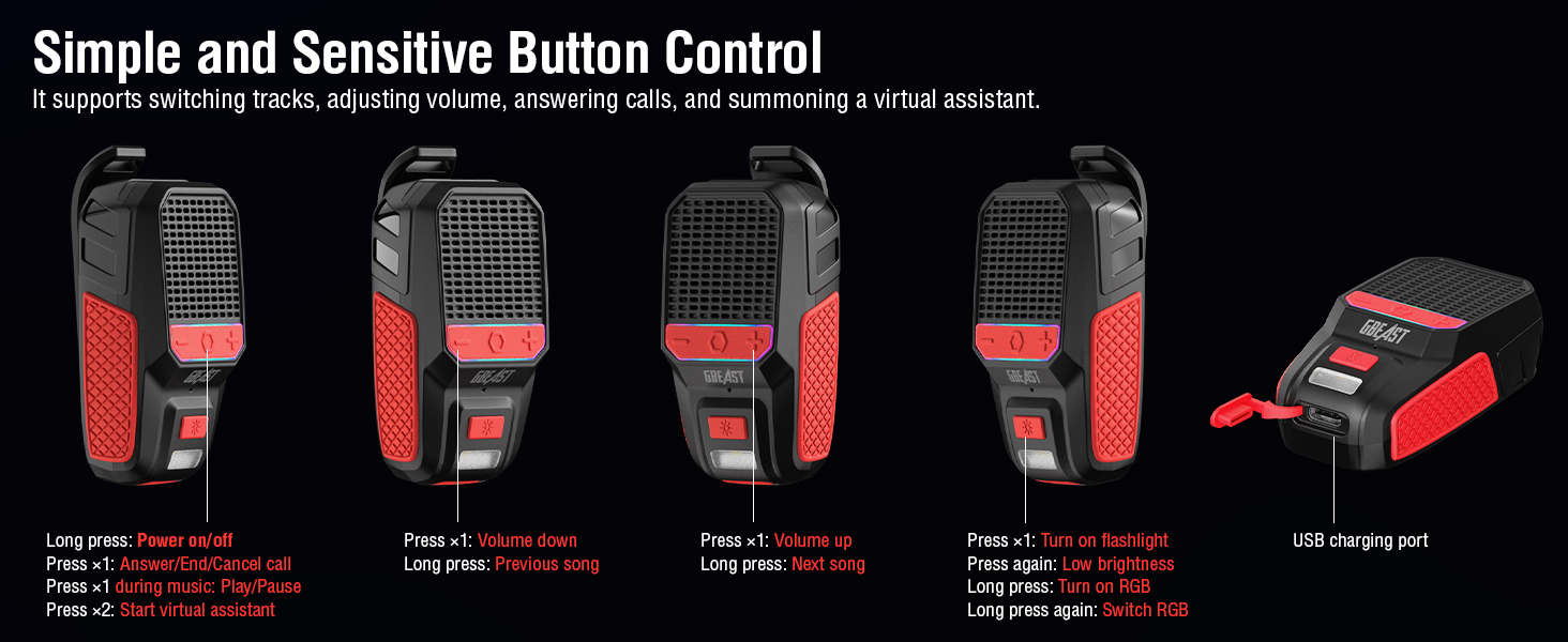 Wearable Bluetooth Speaker