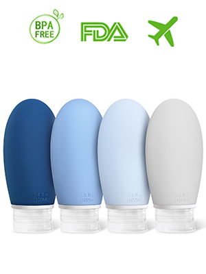 100ml silicone travel bottles