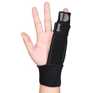 2 Finger Splint Trigger Finger Adjustable Splint