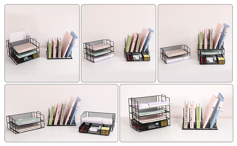 Office Dorm Letter Holder Tray Organizer