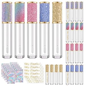 clear lip gloss bottle