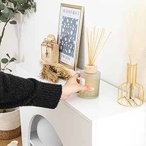 Amazon.co.jp: 不二貿易 マントルピース 韓国インテリア 幅80