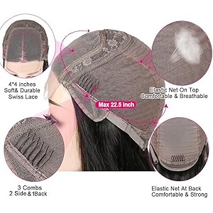 Cap of 4x4 Lace Wig