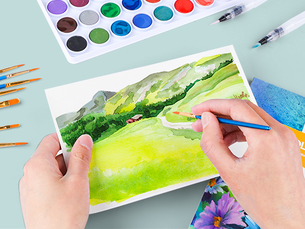 Watercolor Paint Set