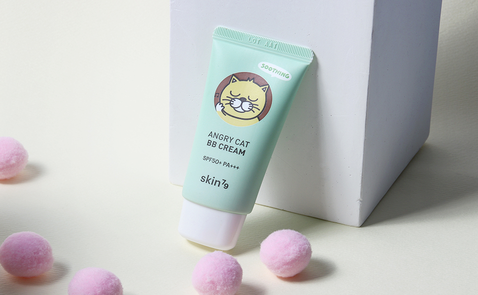 Skin79, k beauty, All skin types, Animal BB cream, Angry Cat, smooth skin, SPF50, Tea tree oil, aloe