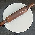 White Marble Roti Maker with Wooden Belan