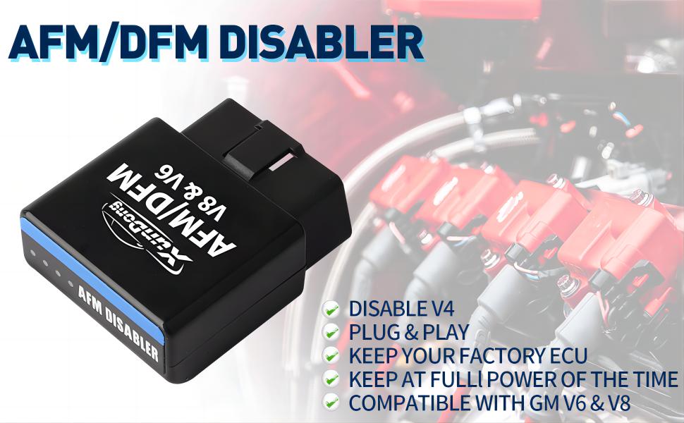 AFM Disabler 5.3 Silverado Active Fuel Management AFM/DFM Disabler Device Compatible