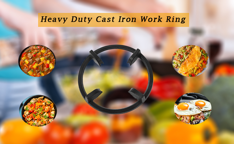 Amazon.com: Replace parts Cast Iron Wok Ring For GE