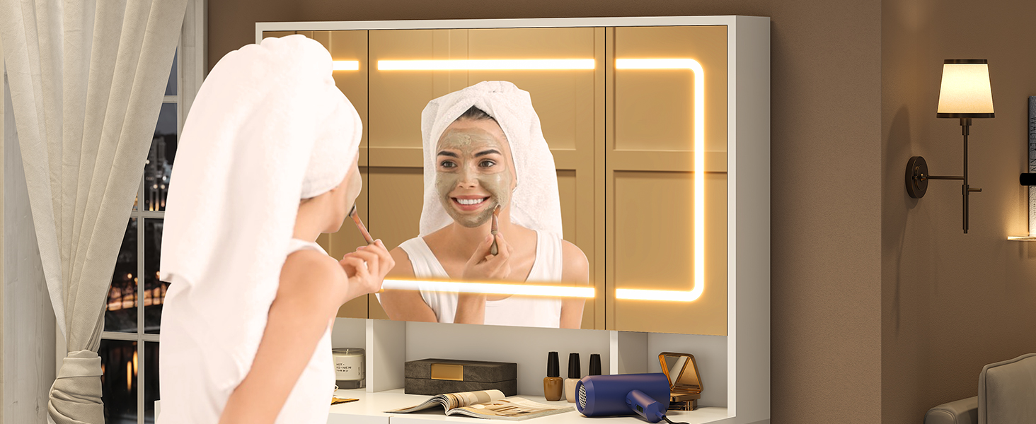 Coiffeuse avec Rangement