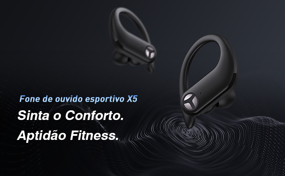 Fone de ouvido, fone de ouvido bluetooth, fone de ouvido sem fio