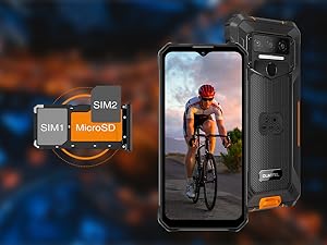 OUKITEL WP23 Pro SIMフリー　防水防塵タフネススマホ Amazon | Oukite WP 23 Pro防水補強スマートフォン8コア8 GB+128