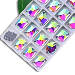 Amazon.co.jp: 【Hapipa】 装飾用 ガラスビジュー ガラス
