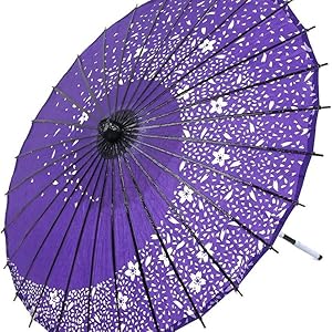 Amazon.co.jp: 踊り傘 和傘 日傘 コスプレアイテム 直径84cm 長
