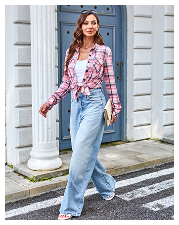 plaid shirts for women