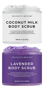 Bundle: Lavender Body Scrub + Coconut Milk Scrub