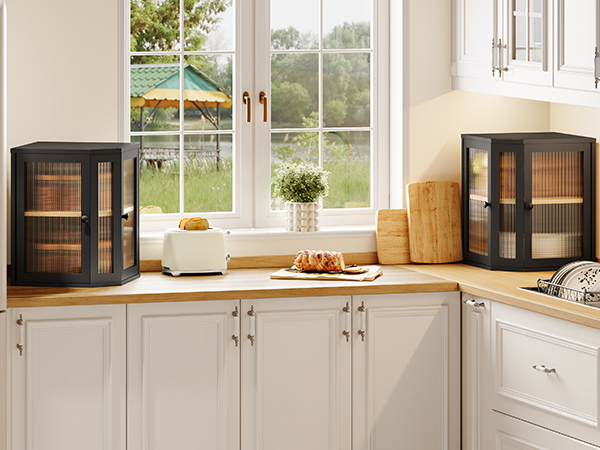Amazon.com - HOOBRO Bamboo Bread Box, Kitchen Countertop