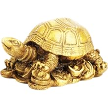 亀 開運/金運/長寿 風水グッズ 置物 亀守り 手作り長寿亀 真鍮 銭亀 プレゼント 長生き 健康 開運