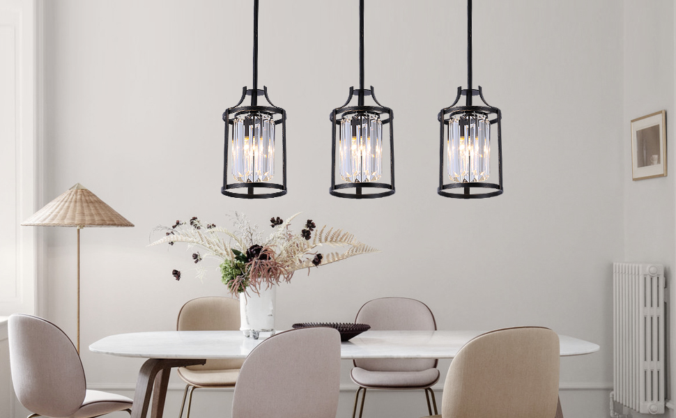 Pendant lighting crystal indoor light