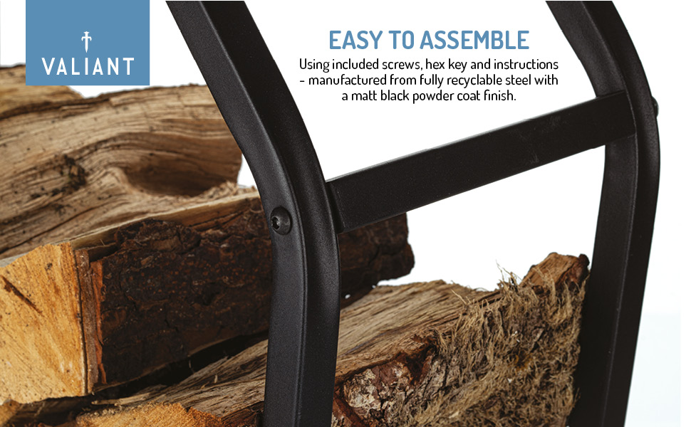 VALIANT Fireside Log Storage House Amazon.co.uk DIY & Tools