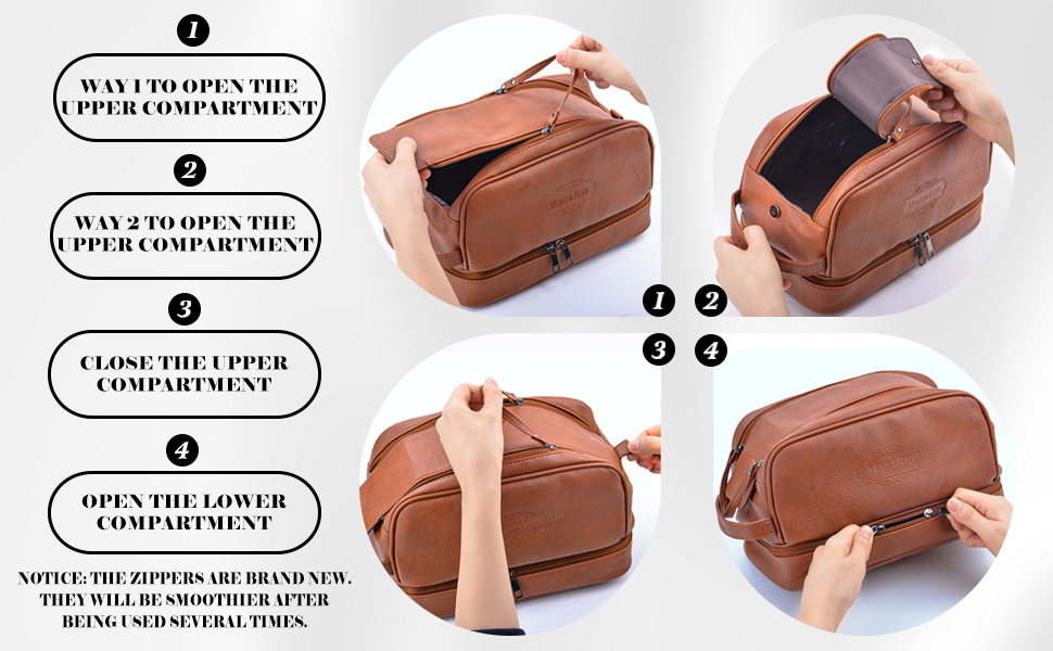 Toiletry Bag for Men for Traveling