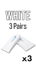 White 3 Pairs