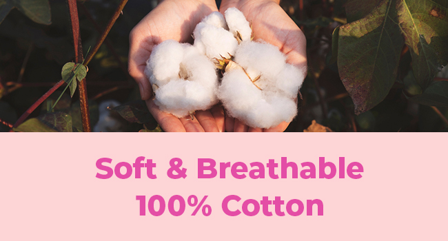 100% cotton clothing We hand-assemble all items in our Florida facility