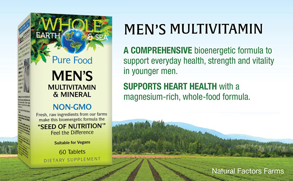 Men's Multivitamin, a comprehensive bioenergetic formula to support everyday health