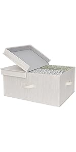 Boîte de rangement avec couvercle