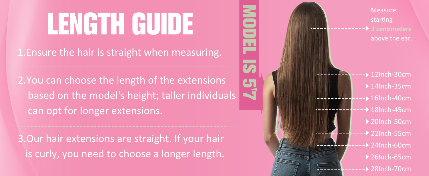 human hair extensions