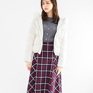 Amazon | [ミッシュマッシュ] ダウン アウター ショートダウン