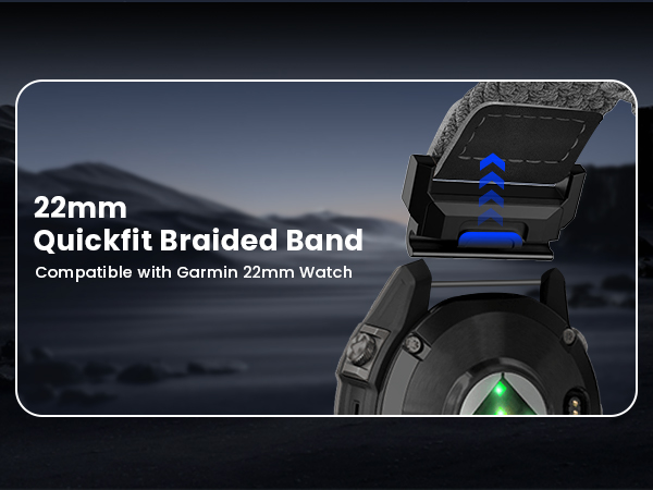 Amazon.com: Yeahxing Quickfit-22mm Watch-Bands for Garmin