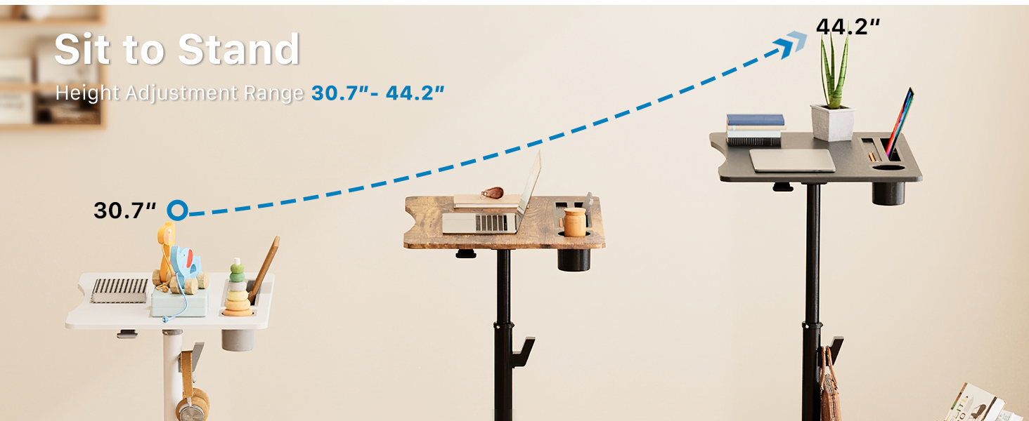 mobile standing desk